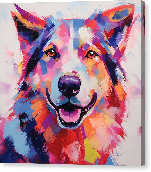 Vivid Stare - Canvas Print