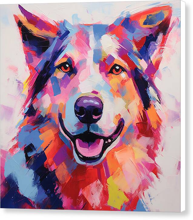 Vivid Stare - Canvas Print