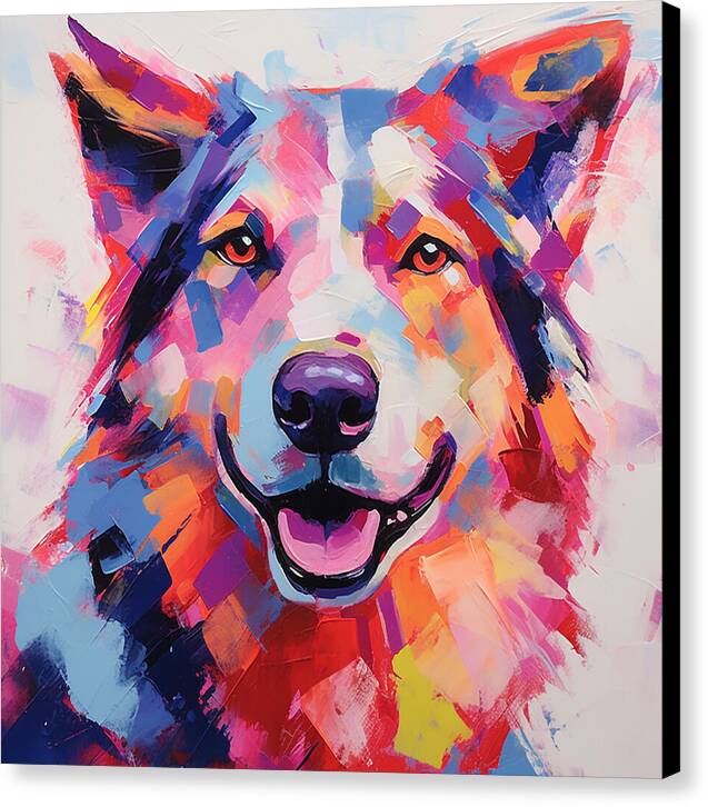 Vivid Stare - Canvas Print