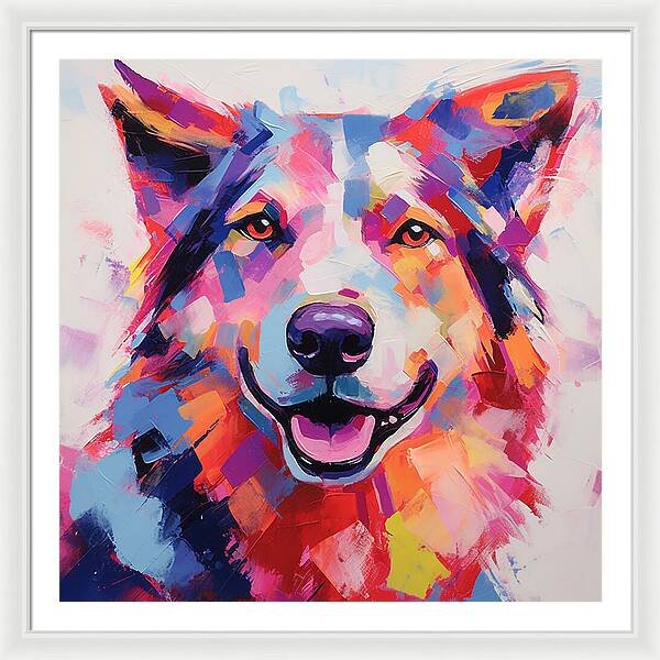 Vivid Stare - Framed Print