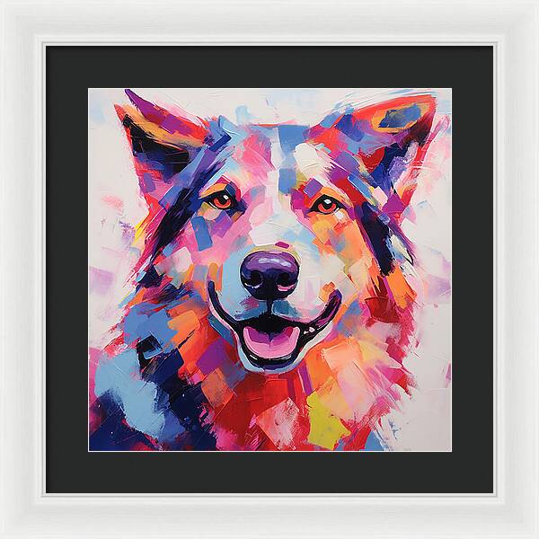 Vivid Stare - Framed Print