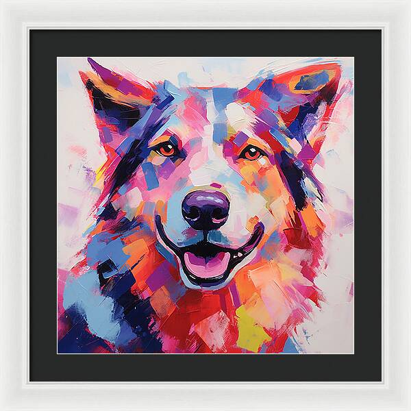 Vivid Stare - Framed Print