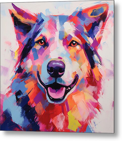 Vivid Stare - Metal Print