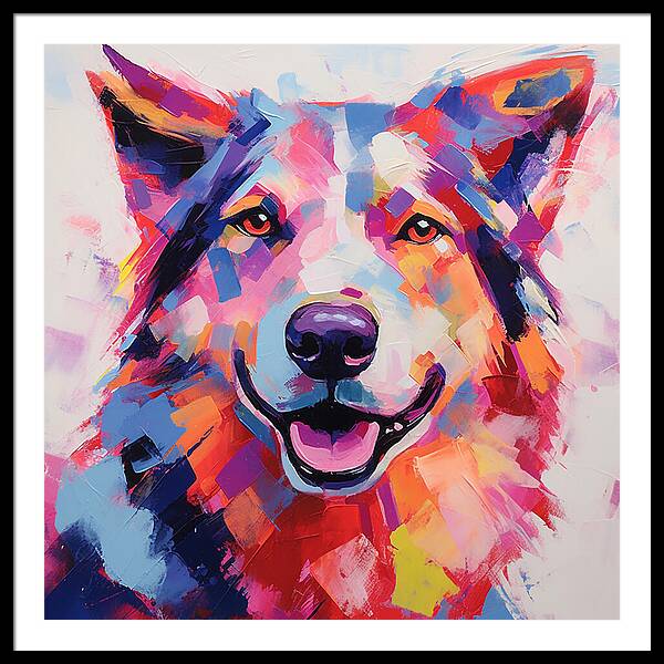 Vivid Stare - Framed Print