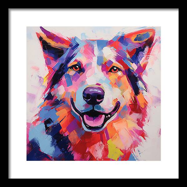 Vivid Stare - Framed Print