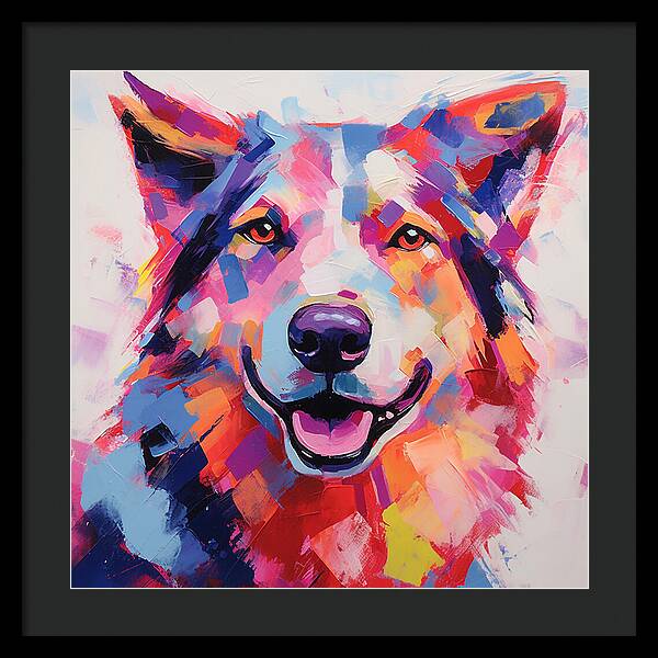 Vivid Stare - Framed Print