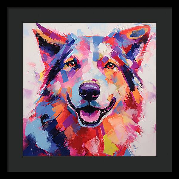 Vivid Stare - Framed Print