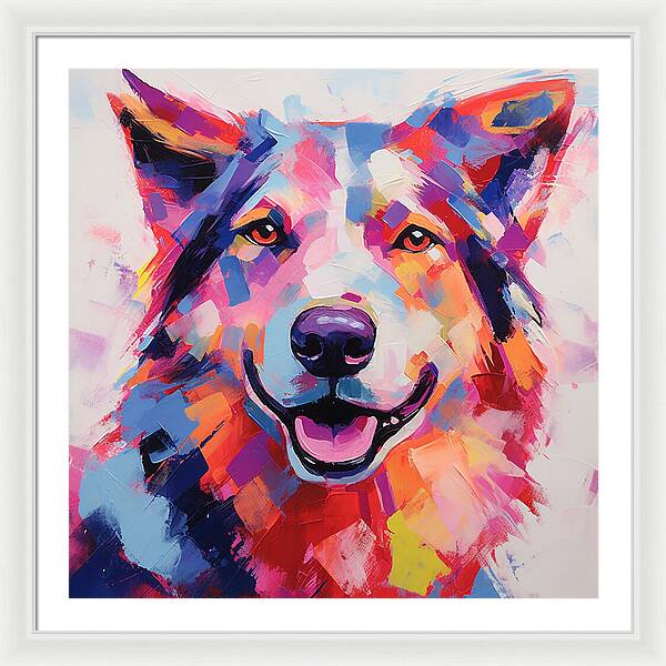 Vivid Stare - Framed Print