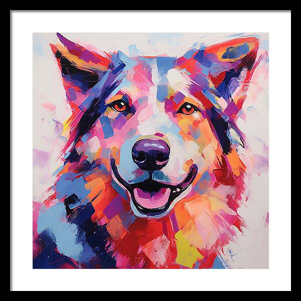 Vivid Stare - Framed Print