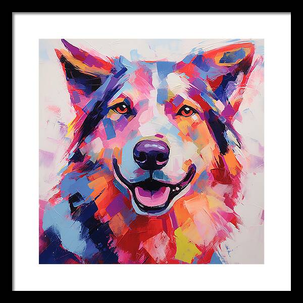 Vivid Stare - Framed Print