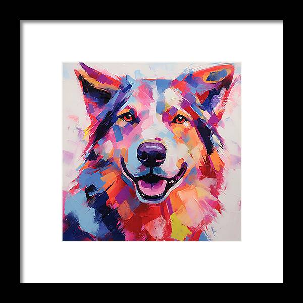 Vivid Stare - Framed Print