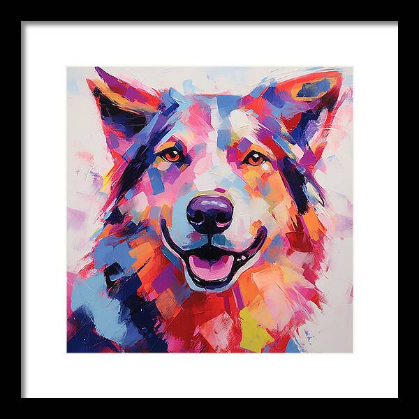 Vivid Stare - Framed Print