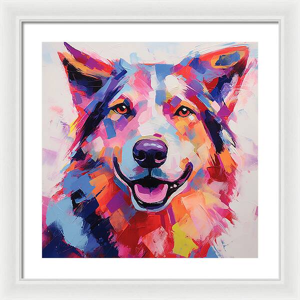 Vivid Stare - Framed Print