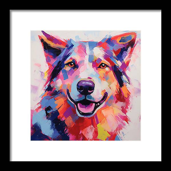 Vivid Stare - Framed Print