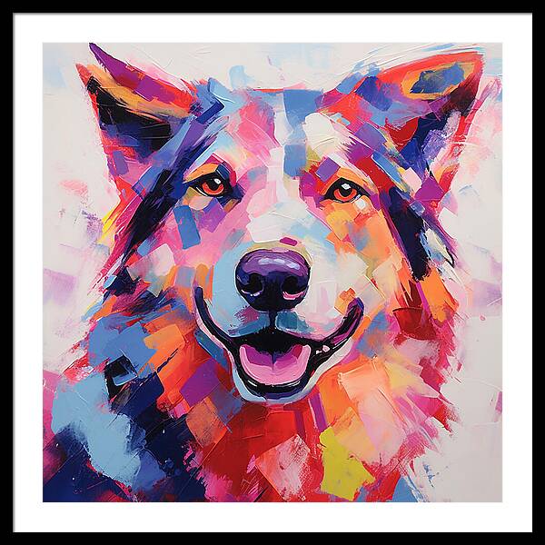 Vivid Stare - Framed Print