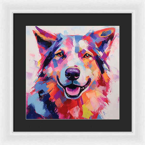 Vivid Stare - Framed Print