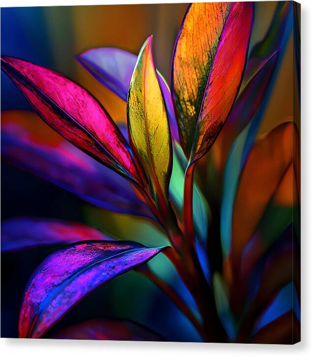 Vivid Veil - Canvas Print