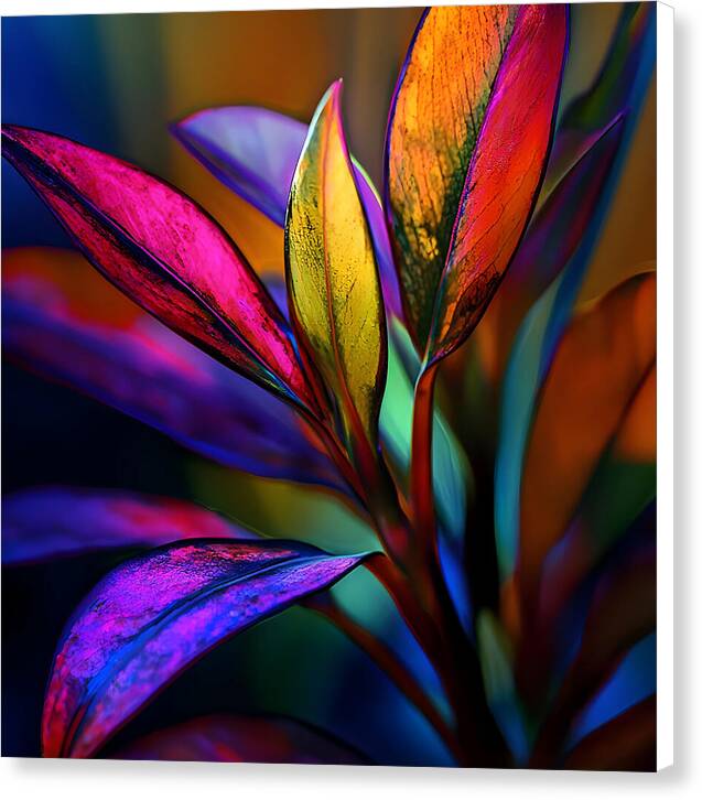 Vivid Veil - Canvas Print