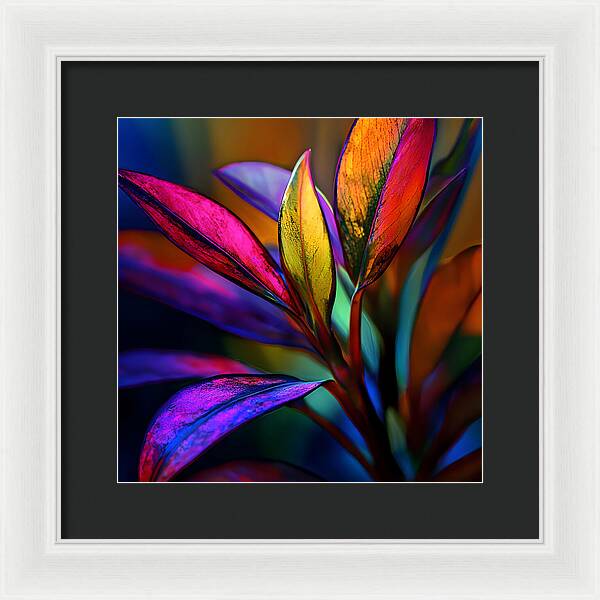 Vivid Veil - Framed Print