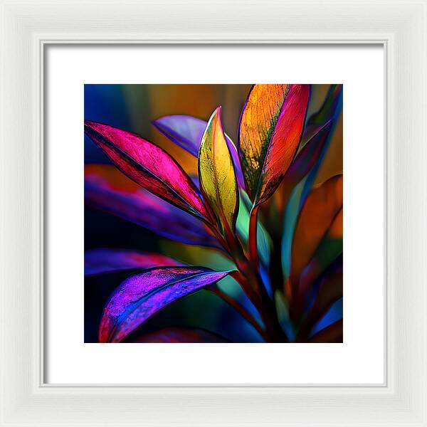 Vivid Veil - Framed Print