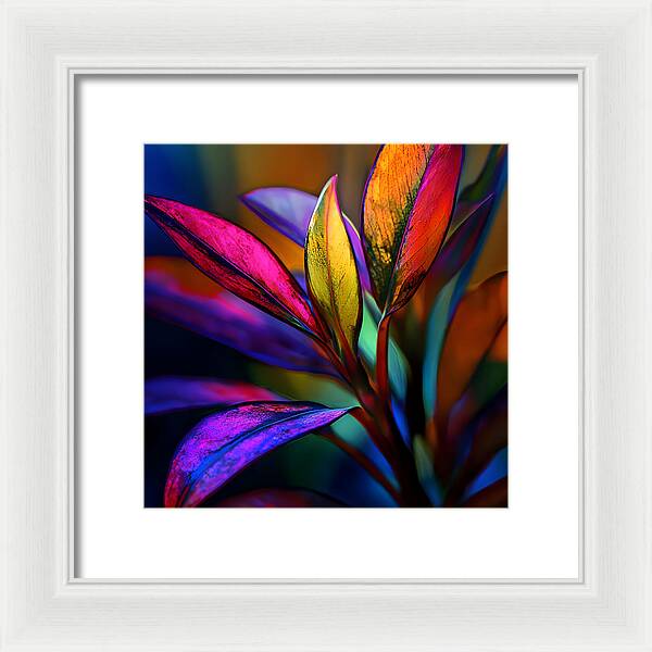 Vivid Veil - Framed Print