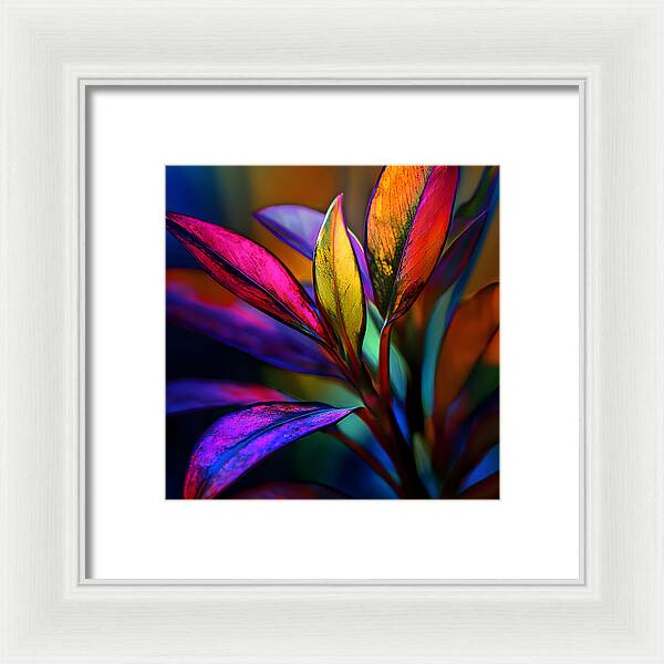 Vivid Veil - Framed Print