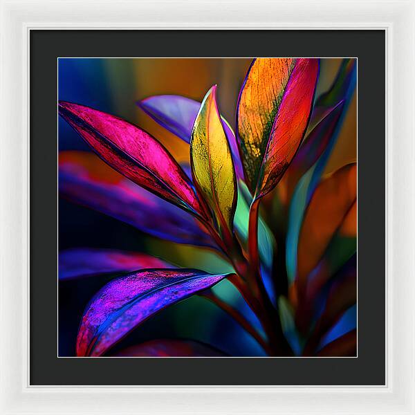 Vivid Veil - Framed Print