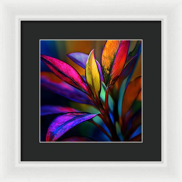 Vivid Veil - Framed Print