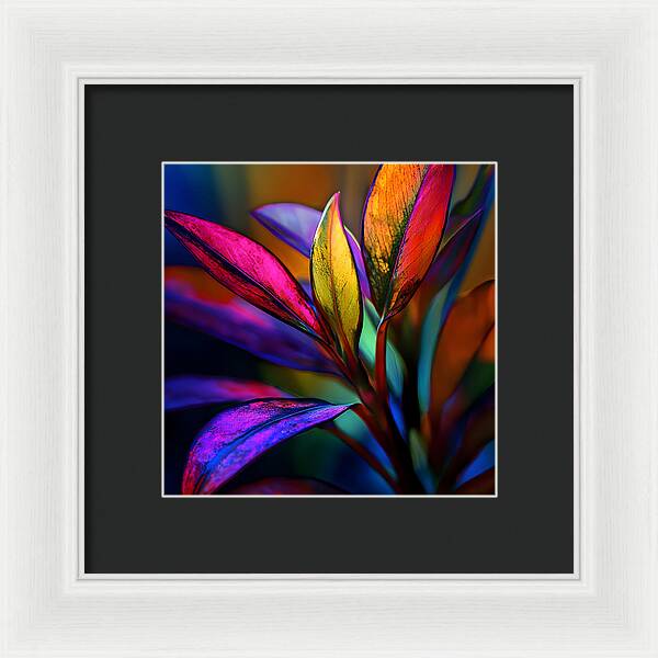 Vivid Veil - Framed Print