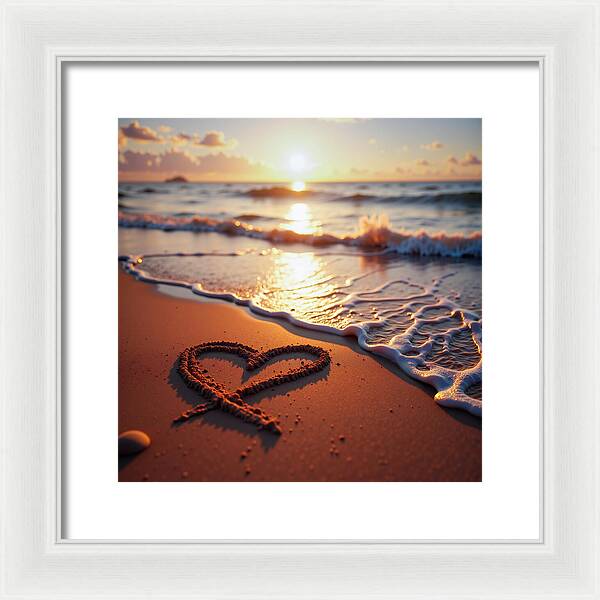 Waves of Emotion - Framed Print