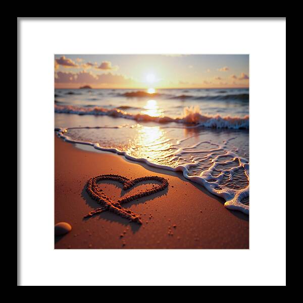 Waves of Emotion - Framed Print