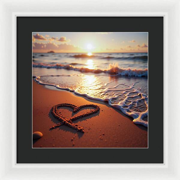 Waves of Emotion - Framed Print