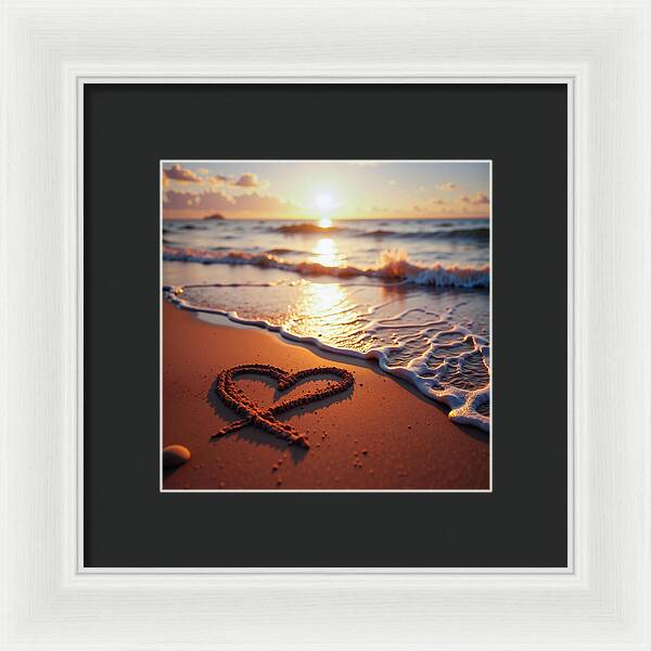 Waves of Emotion - Framed Print