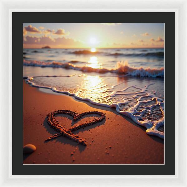 Waves of Emotion - Framed Print