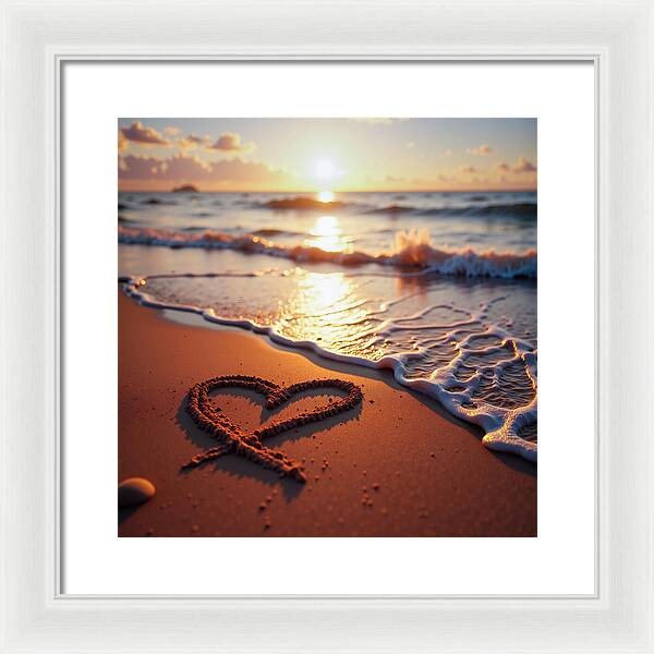 Waves of Emotion - Framed Print