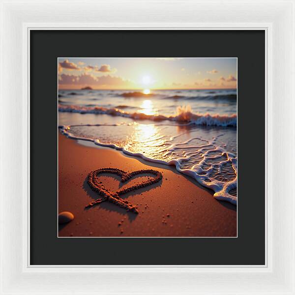 Waves of Emotion - Framed Print