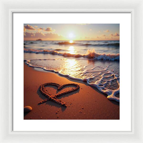 Waves of Emotion - Framed Print