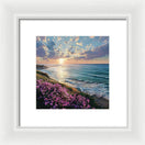 Switch Where Flowers Meet the Sea - Framed Print 3 image