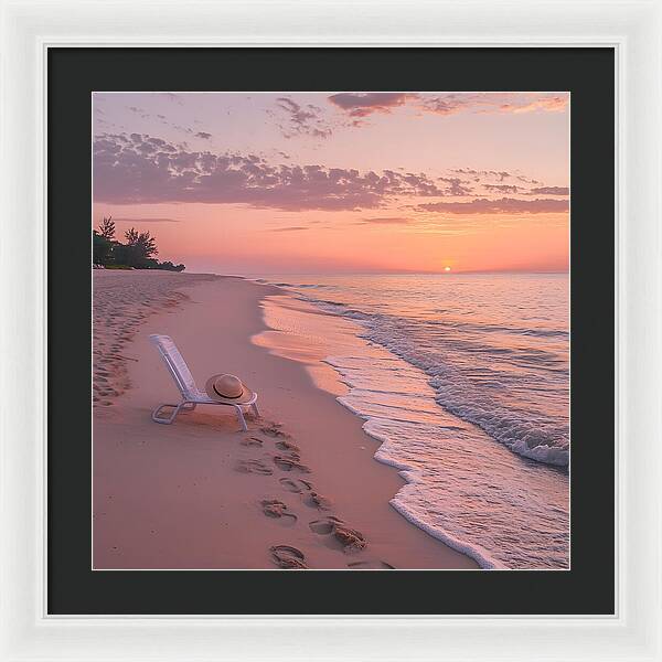 Where the Day Ends - Framed Print