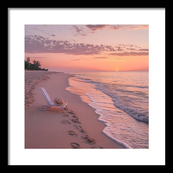 Where the Day Ends - Framed Print