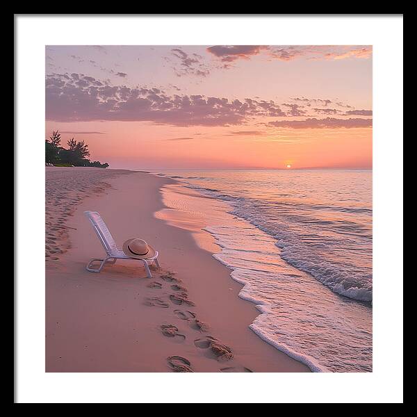 Where the Day Ends - Framed Print