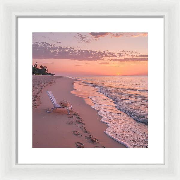 Where the Day Ends - Framed Print