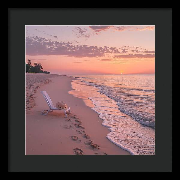 Where the Day Ends - Framed Print