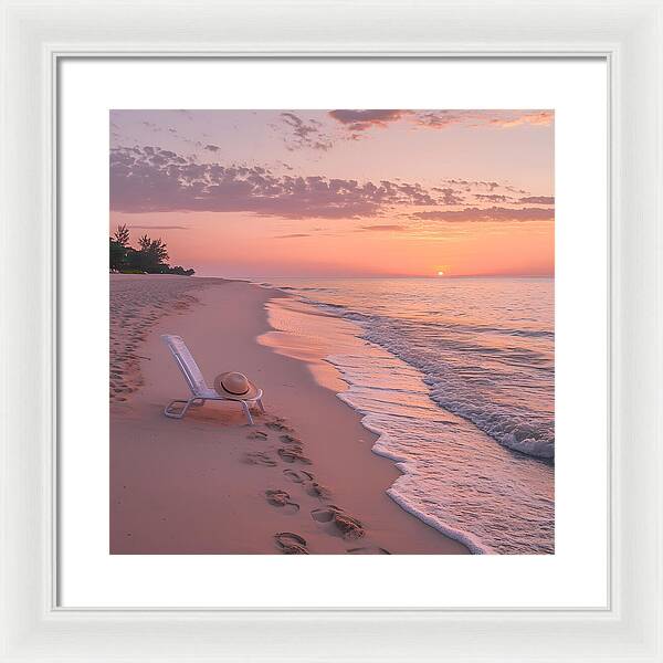 Where the Day Ends - Framed Print