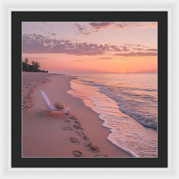 Where the Day Ends - Framed Print