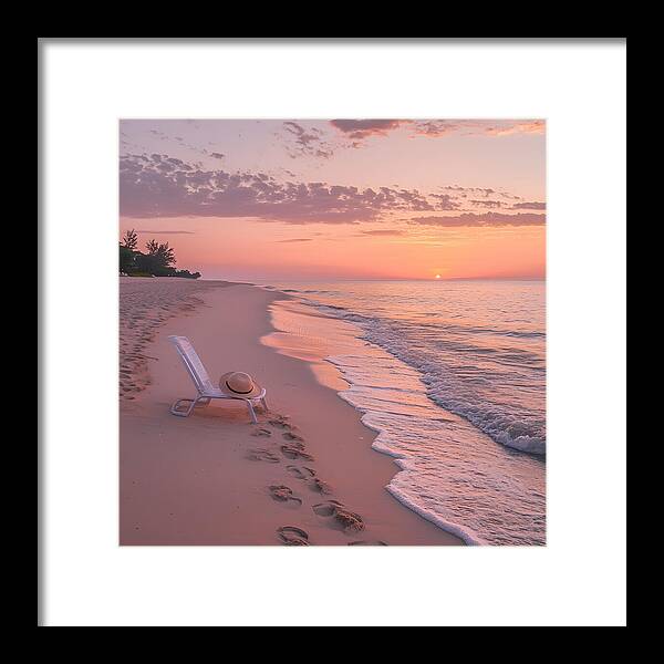 Where the Day Ends - Framed Print