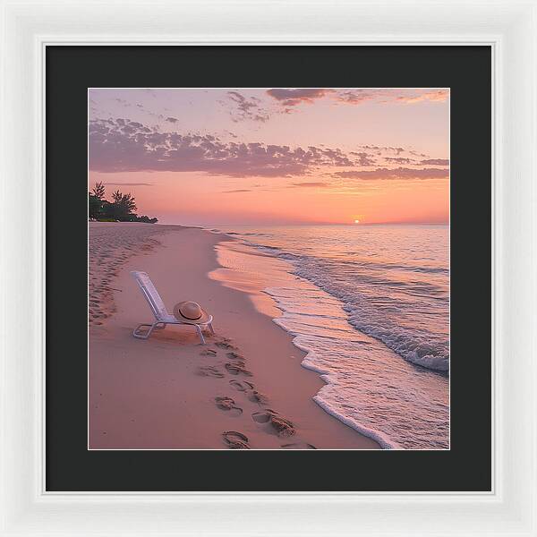 Where the Day Ends - Framed Print