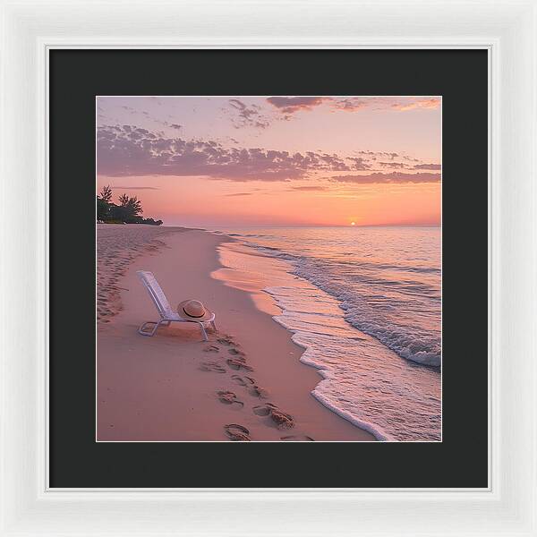 Where the Day Ends - Framed Print