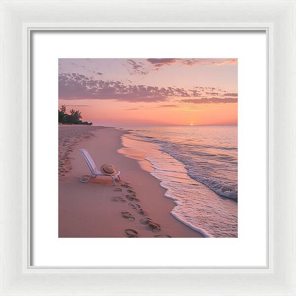 Where the Day Ends - Framed Print