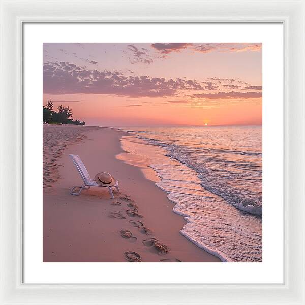 Where the Day Ends - Framed Print